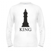 Чоловічий лонгслів з шаховим королем