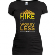 Подовжена футболка Hike more worry less