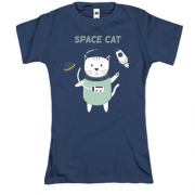 Футболка с космическим котом