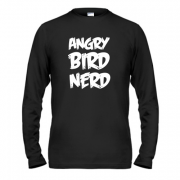 Чоловічий лонгслів Angry birds nerd