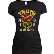 Подовжена футболка Truth is expensive
