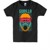 Дитяча футболка зі стильною горилою