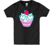 Детская футболка Cup Cat
