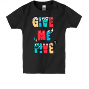 Детская футболка Give me five
