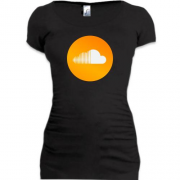 Подовжена футболка SoundCloud