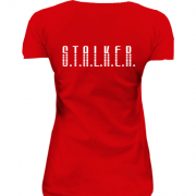 Женская удлиненная футболка Stalker (4)