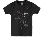 Детская футболка Wishing on a star