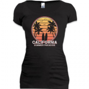Подовжена футболка California Summer Paradise