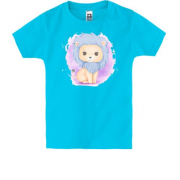 Детская футболка с маленьким львенком