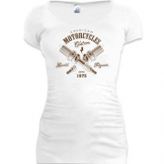 Подовжена футболка American Motorcycles 1975