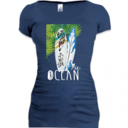 Подовжена футболка The Ocean