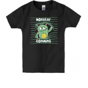 Детская футболка Monster coming