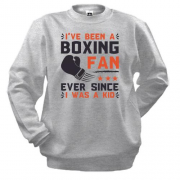 Свитшот Boxing fan