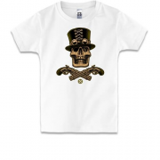 Детская футболка Череп Skull and Guns