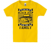 Детская футболка Black jeep family