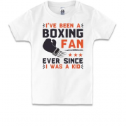 Детская футболка Boxing fan