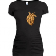 Подовжена футболка Golden Heart