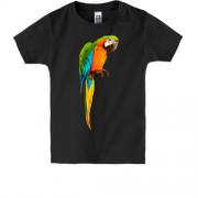 Детская футболка с попугаем Ара