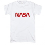 Футболка NASA Worm logo