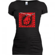 Женская удлиненная футболка Metallica (St. Anger)