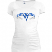 Женская удлиненная футболка Van Halen