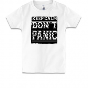 Дитяча футболка Keep Calm Don't Panic
