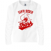 Детская футболка с длинным рукавом Surf Rider Shark