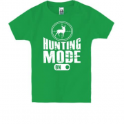 Дитяча футболка Hunting mode on