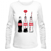 Жіночий лонгслів 3 Coca Cola