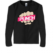 Детская футболка с длинным рукавом The band Punch