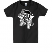 Детская футболка с поющим микрофоном