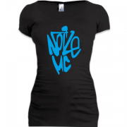 Женская удлиненная футболка Noize MC 3