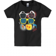 Детская футболка с солнцезащитными очками