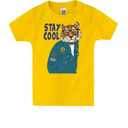 Дитяча футболка Stay cool tiger