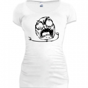 Женская удлиненная футболка Rage Guy 2