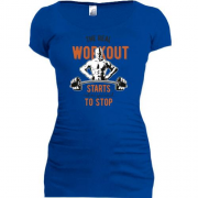 Подовжена футболка The Real Workout