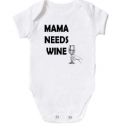 Дитячий боді Mama needs Wine