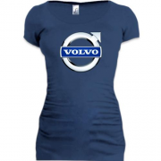 Подовжена футболка Volvo лого