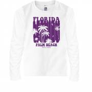 Детская футболка с длинным рукавом Florida Palm Beach