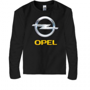 Детская футболка с длинным рукавом Opel logo (2)
