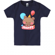 Дитяча футболка Bear Happy Birthday