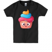 Детская футболка Веселый кексик