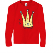 Детская футболка с длинным рукавом Маленькая корона Великой Коро