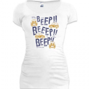 Подовжена футболка Beeeep !