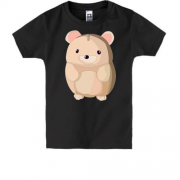 Детская футболка Кругленький мишка