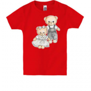 Детская футболка Медвежата в костюмах