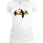 Подовжена футболка Sleepy Panda