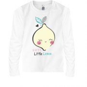 Детская футболка с длинным рукавом Happy Little Lemon