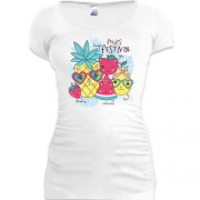 Подовжена футболка Fruits Festival