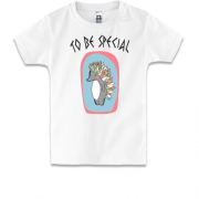 Детская футболка To be special